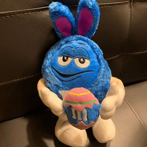 Vintage M&M's Peanut Easter Bunny Plush 10” - Picture 7 of 7